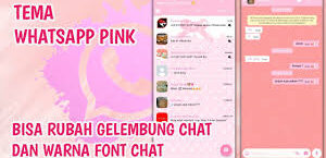 Cara Ubah Tema WhatsApp Jadi Pink yang Sedang Viral